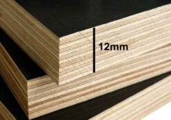 Ván ép cốp pha phủ phim 12mm